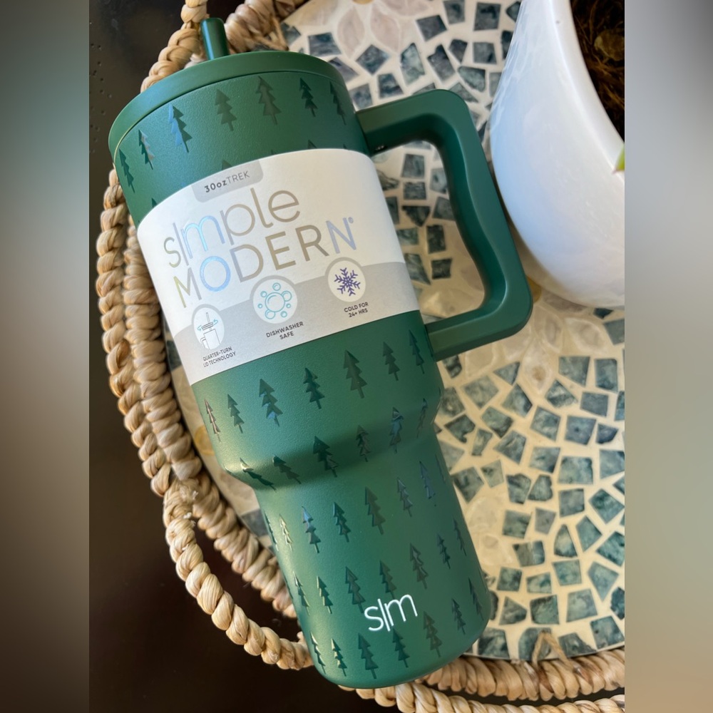 Simple Modern TREES DEEP FOREST 30oz Trek